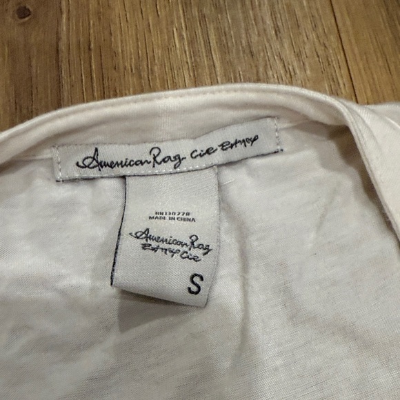 American Rag Cream Lace Tank Top - Picture 4 of 6